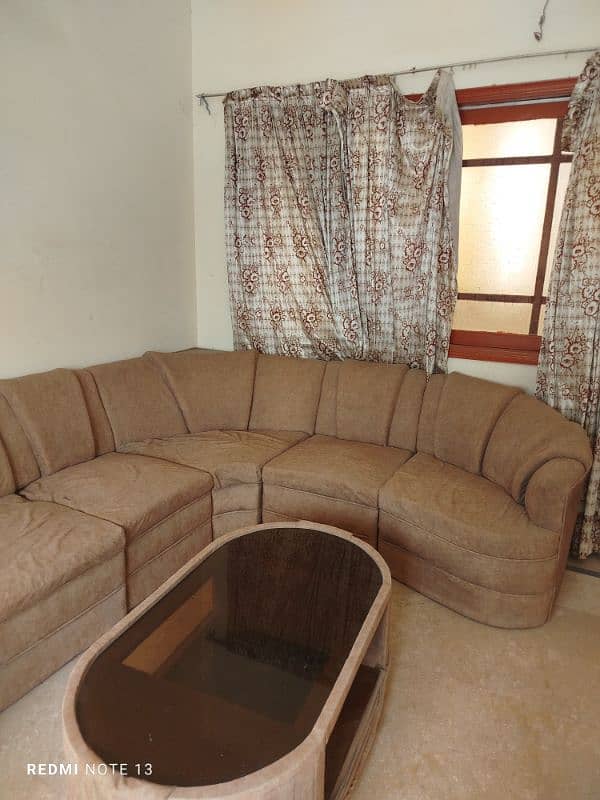 Sofa set with table 2