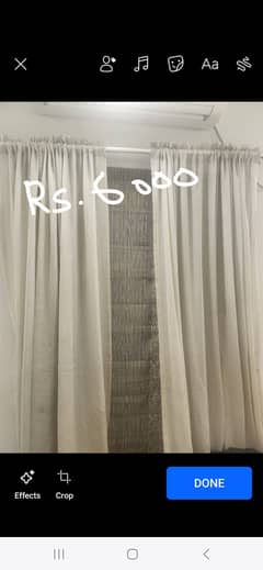 Curtain + blinds