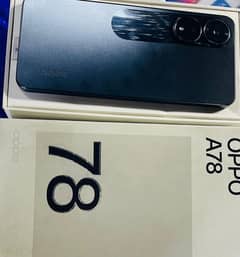 oppo a78 8/256 full box 4 month wranty 9.5/10 condition 03024577198