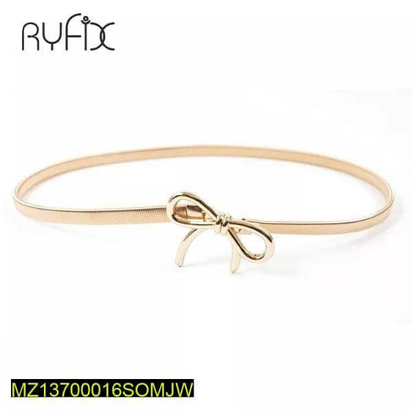 women's alloy metal waist belt 2