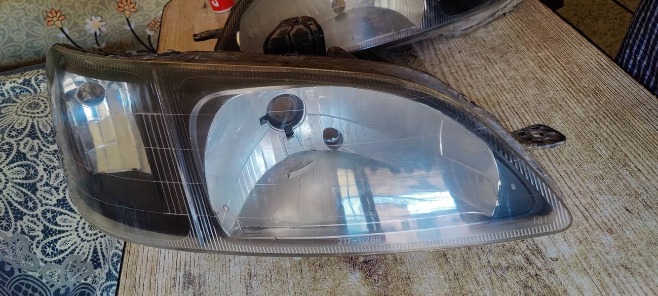 Stanley Rare Honda City 2000 lights DEPO front light smoked 1