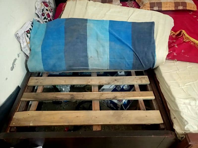 Single Bed 2 Adad with Metress 4