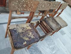 6 Dining chairs