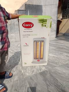 carry electronic heater only 3 months used