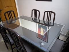 Full 6-chairs Dining Table