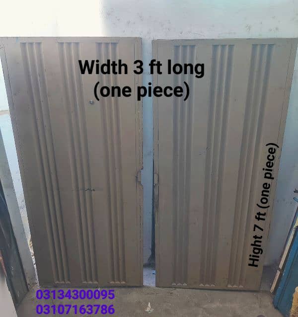 High-Quality Used Iron Doors for Sale – Durable and Affordable" 0