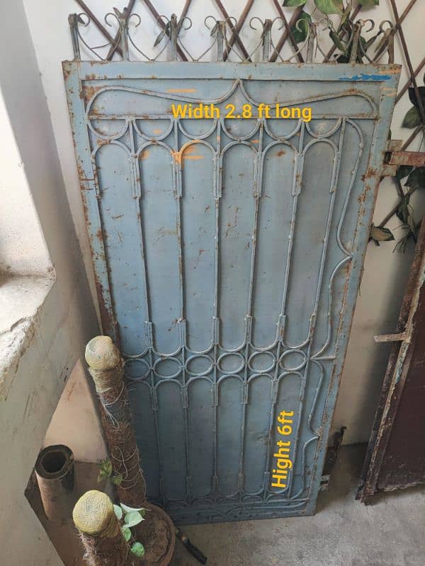 High-Quality Used Iron Doors for Sale – Durable and Affordable" 1