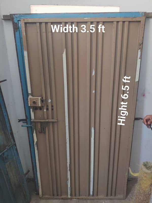 High-Quality Used Iron Doors for Sale – Durable and Affordable" 3