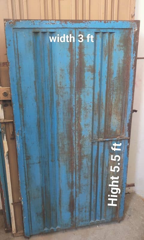 High-Quality Used Iron Doors for Sale – Durable and Affordable" 4