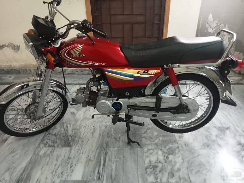 Honda CD70 Motorcycle Model 2015 For Sale Call""03424065968 1