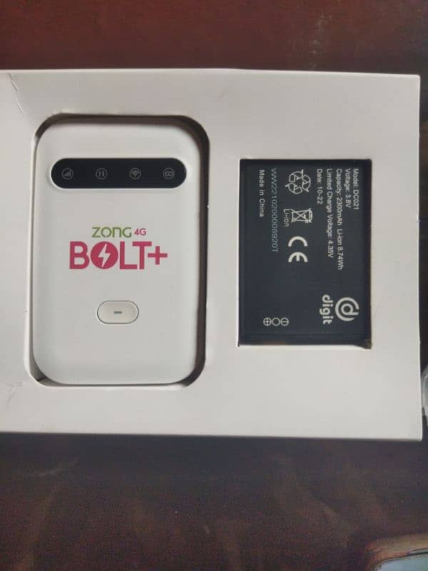 new Zong 4G Bolt + unlocked Device All Sims Working 0