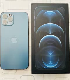 iPhone 12 Pro 256 GB Pacific Blue With Box PTA Approved   13/14/15/16