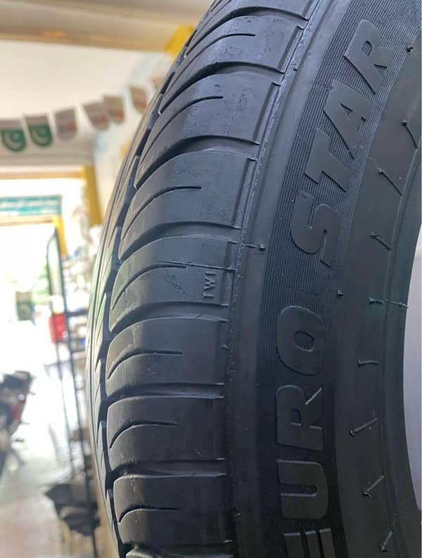 175-65-15 eurostar 4 tyres without punture 70% conditions 3