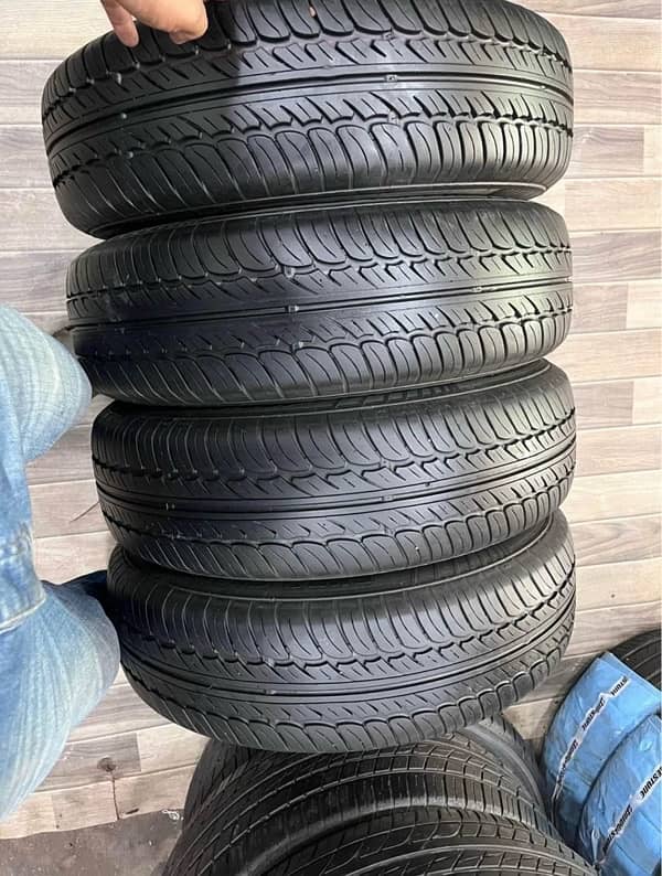 175-65-15 eurostar 4 tyres without punture 70% conditions 5