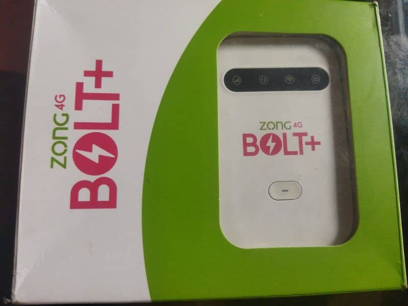 new Zong 4G Bolt + unlocked Device All Sims Working 2