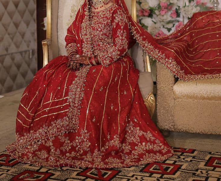 beautiful elegant bridal sharara dsign good price 1