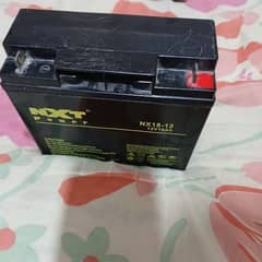 dry battery NX 18-12 (12v18Ah) Nxt power