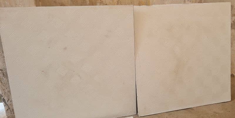 32 Used 2x2 Gypsum ceiling tiles Rs. 65 per sheet 3