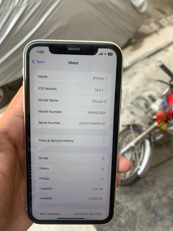 Iphone 11 Dual PTA(128)(03094106408)DM/call 6