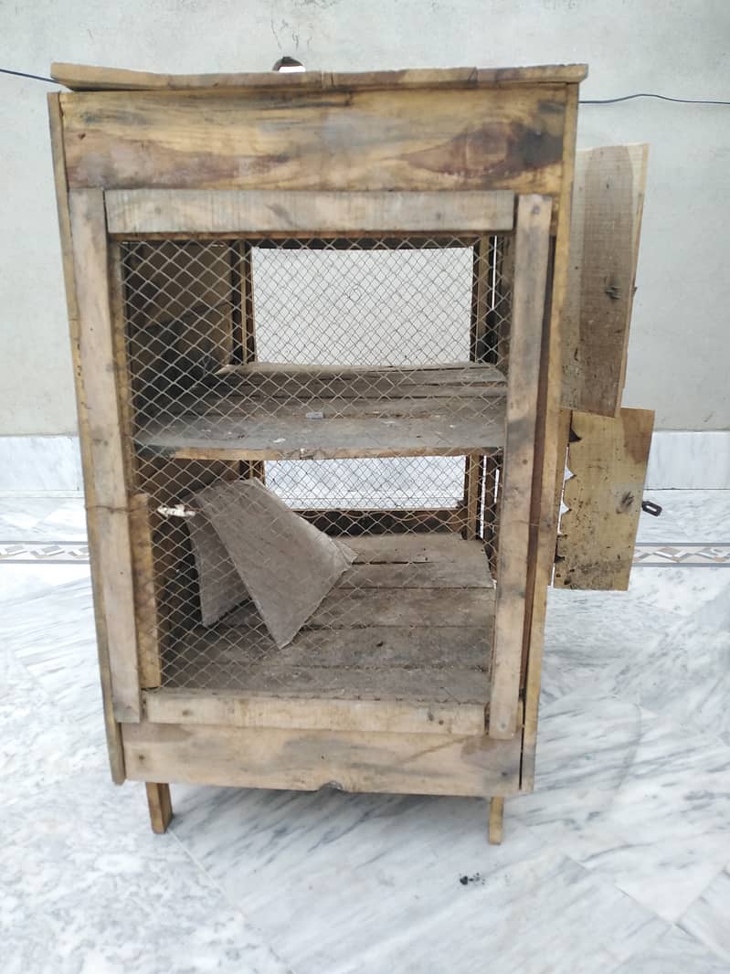 Best Cage for Chicken, Hens and Pigeons (Two Portions) 1