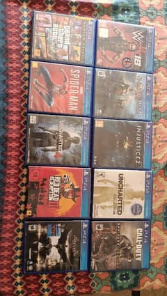 PLAYSTATION 4 GAMES FOR SALE IN REASONABLE PRICE !!!