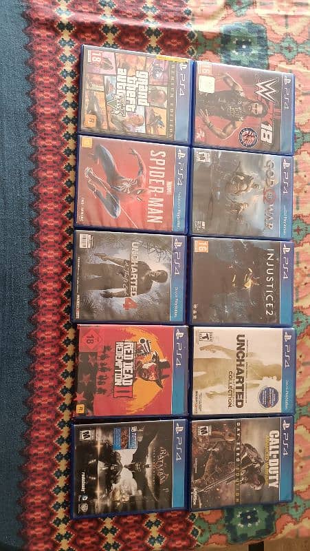 PLAYSTATION 4 GAMES FOR SALE IN REASONABLE PRICE !!! 1