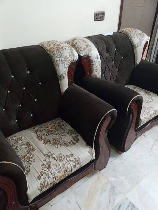 7 seater excellent condition sofa set 2