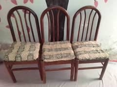 4 sheshum wood chair