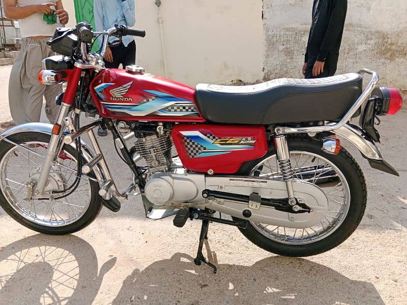 Honda CG125 Red Color Sep 2024 Unregisterd 0