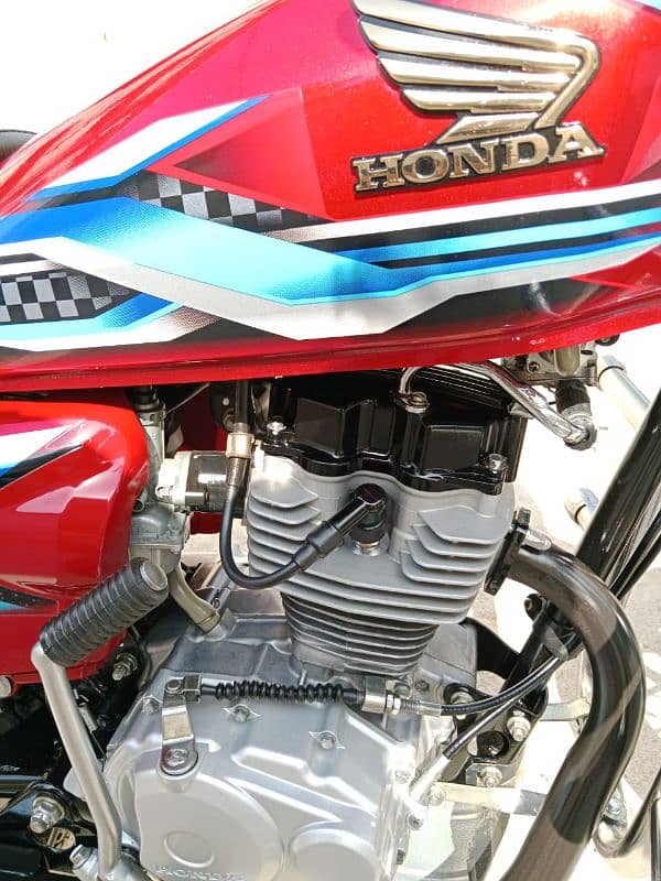 Honda CG125 Red Color Sep 2024 Unregisterd 7