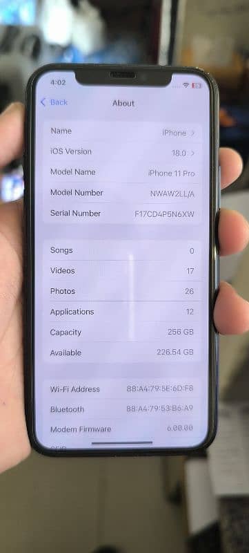 IPhone 11 pro Jv 256 Gb 3