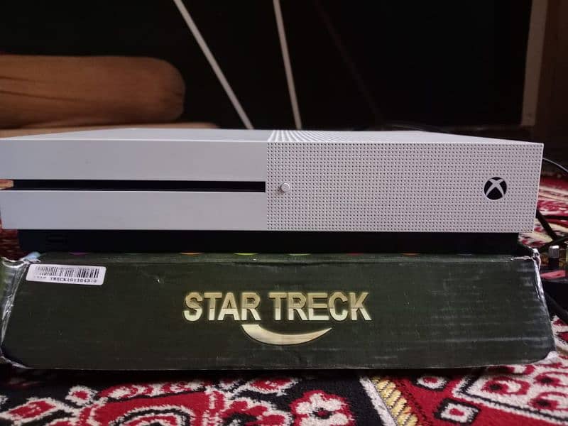 Xbox One S Along with 2 Controllers and Games. 0