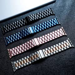 Apple Watch Straps : Stainless Steel 3-Bead