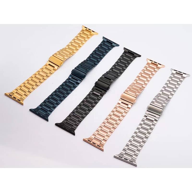 Apple Watch Straps : Stainless Steel 3-Bead 8