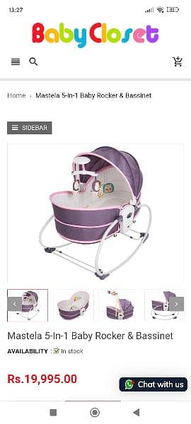 5 in 1 Bassinet Rocker 2