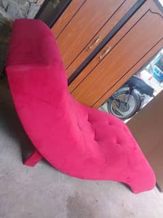 1 set red color sofa bed 0