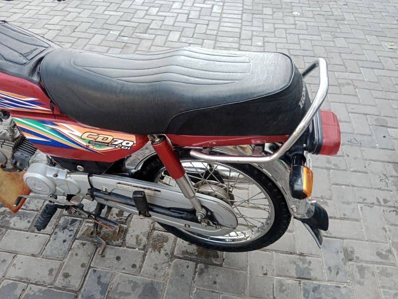 Honda CD 70 Single handed used bike for sale 2