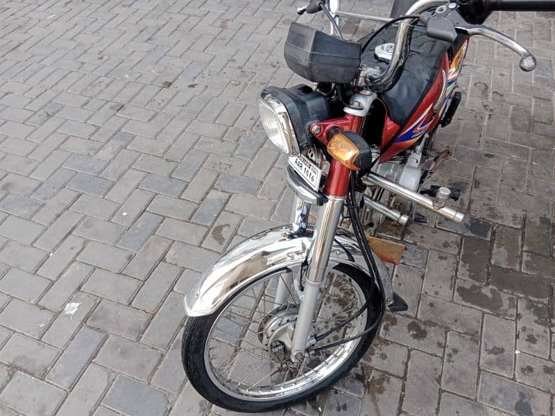 Honda CD 70 Single handed used bike for sale 4