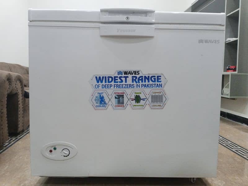 Waves deep freezer,model WDF 310 6