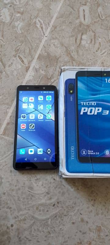 Tecno pop 3 2 sim PTA aprrove condition 10%10 2