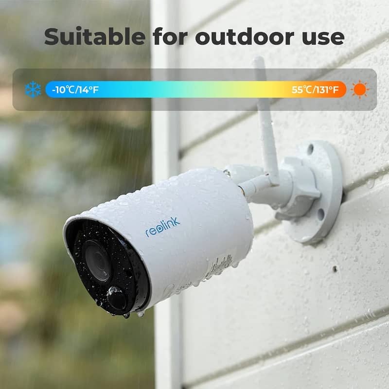 Wire-Free Wireless Outdoor Battery/Solar-Powered Security Camera 7