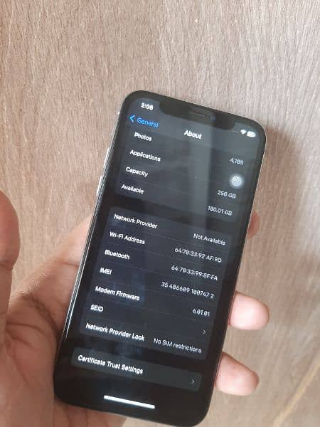 iPhone X 256GB PTA Apporved 3