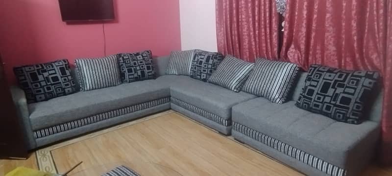 L shape sofa 16 seater 1