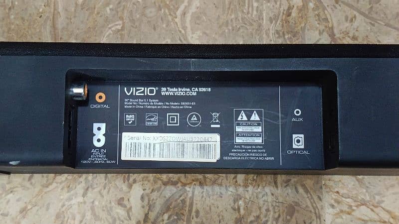 Vizio sb3651-e6  36 inch Soundbar / Speaker faster 4