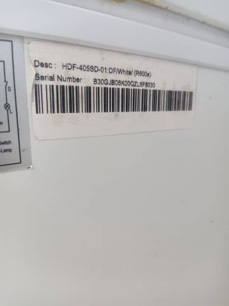 haier deep freezer 2