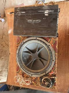 Car Woofer System Used Good Condition For Sale