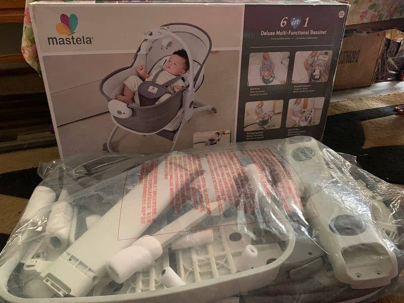 Mastela 6 in 1 Bassinet 1