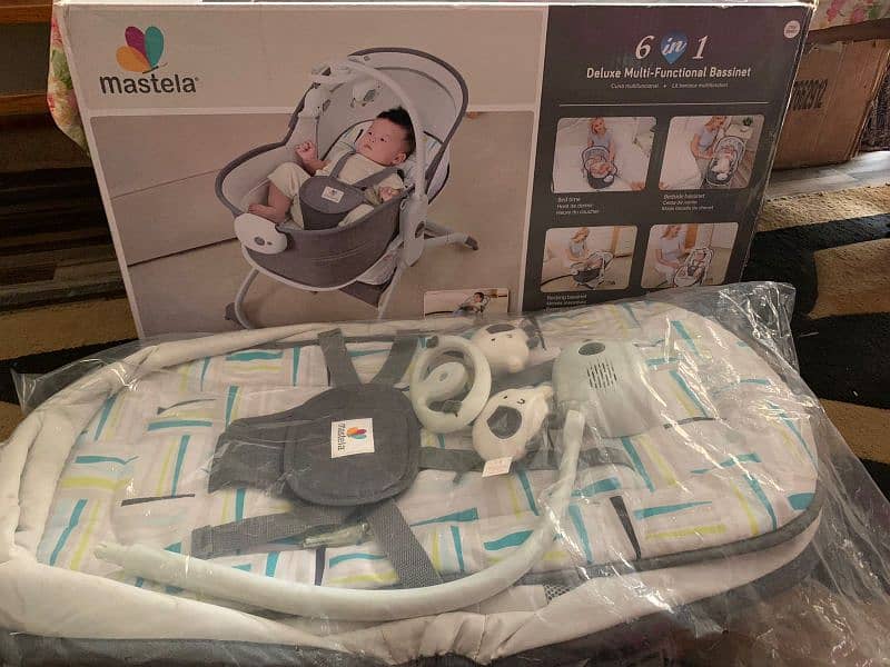 Mastela 6 in 1 Bassinet 2