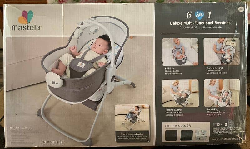 Mastela 6 in 1 Bassinet 5