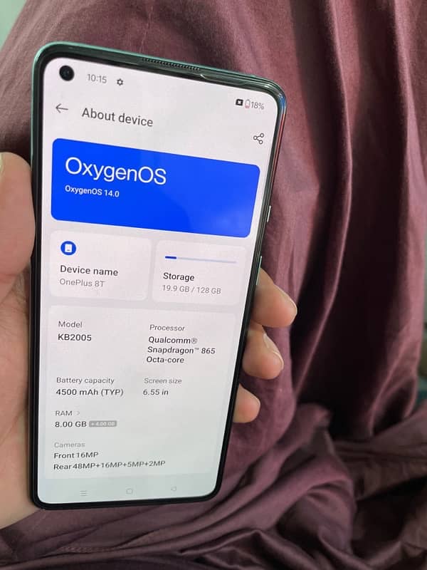 oneplus 8t 10/10 2